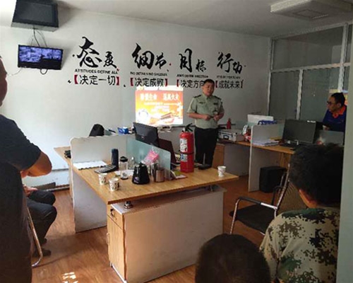 消防培訓市級領(lǐng)導(dǎo)實地考察