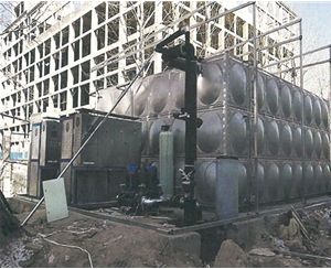 中國(guó)電科所2臺(tái)300KW電磁采暖鍋爐，1臺(tái)150KW電磁采暖爐