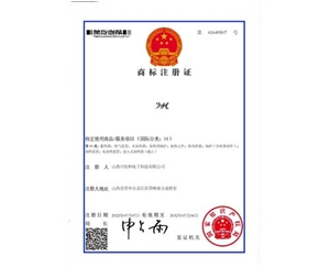 商標(biāo)注冊證（國際分類：11）